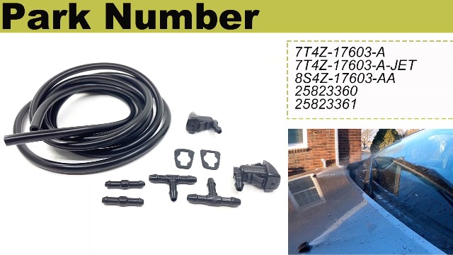 Amazon.com: Front Windshield Washer Nozzles Kit replacement for 08