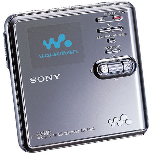 Amazon.co.jp: SONY Hi-MDウォークマン シルバー [MZ-RH10S] : 楽器