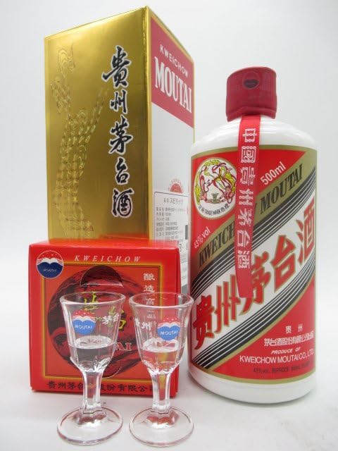 Amazon.co.jp: Guizhou Maotai, 43°, 16.9 fl oz (500 ml) : Food