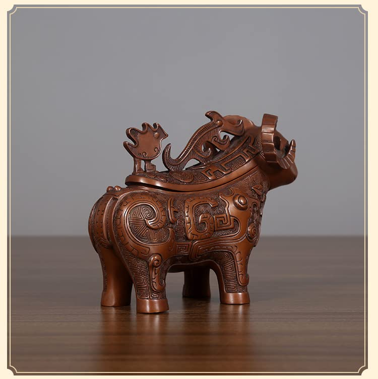 Amazon.co.jp: MOZART 銅の羊の装飾品銅の羊は羊の功を尊重します鳳凰