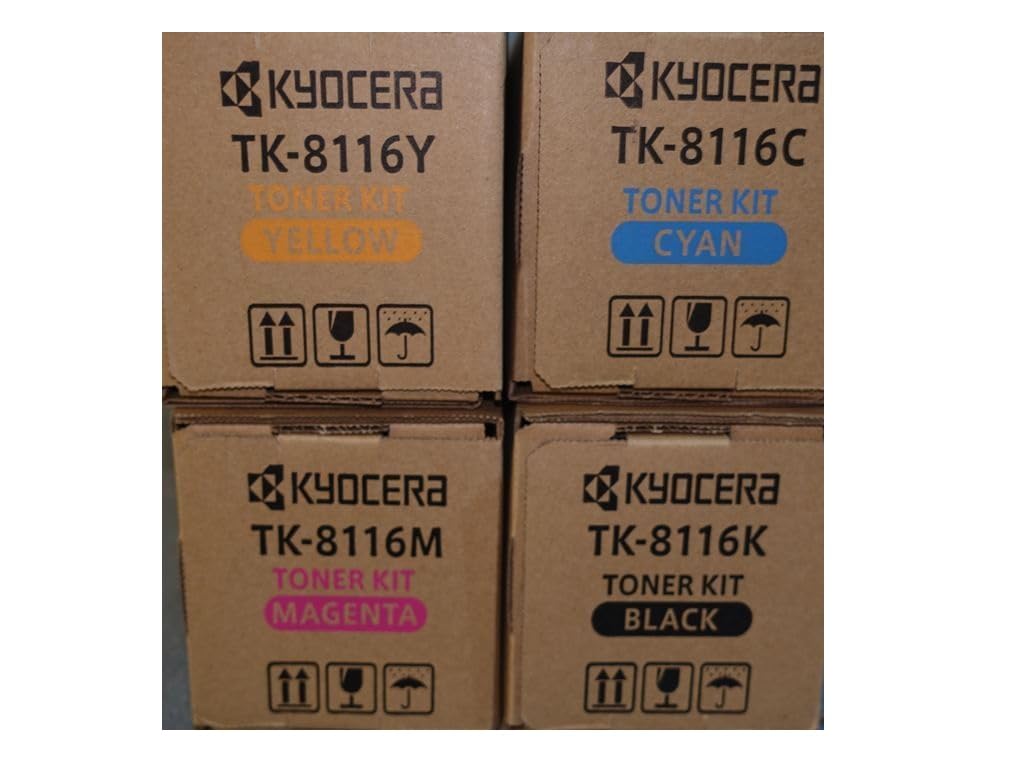 Amazon.co.jp: 4色セット KYOCERA 京セラ 純正トナーカートリッジ TK