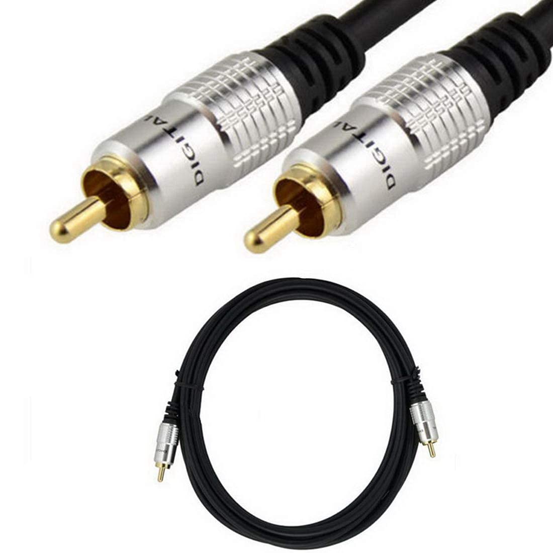 Amazon | Rosebe RCA ピンケーブル同軸デジタルケーブル 1m、2m、3m