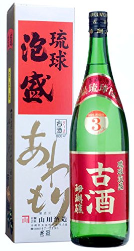 Amazon.co.jp: 泡盛 珊瑚礁 3年古酒 43度 1800ml (有)山川酒造 : 食品