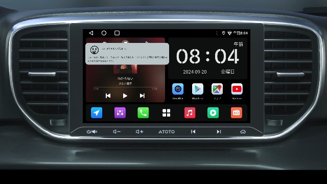 Amazon.co.jp: ATOTOLIFE A5L 10インチ2DIN ディスプレイオーディオ