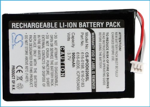 Amazon.com: Replacement Battery for APPLE iPOD Photo iPOD U2 20GB