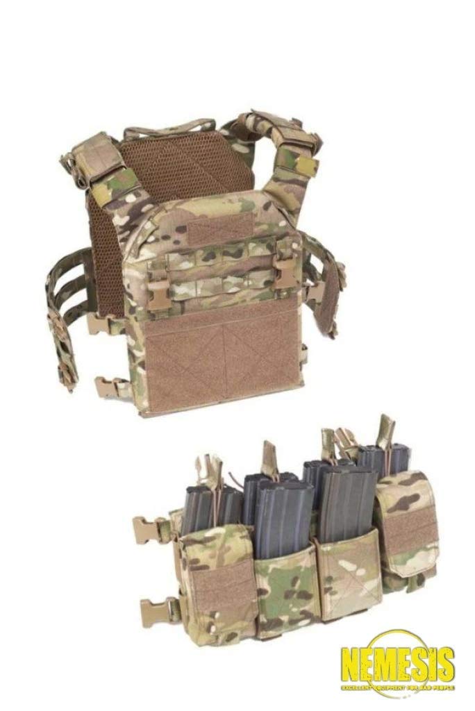 Amazon.co.jp: ウォーリアアサルトシステムズ 実物 チェストリグ パス