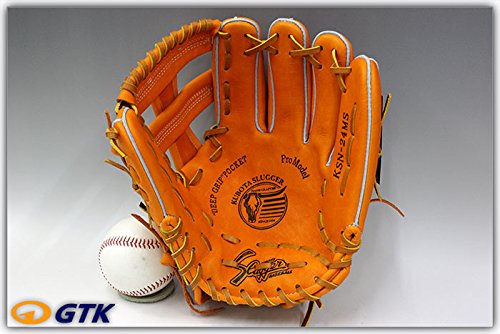 Amazon | 久保田スラッガー KSN-24MS KSオレンジ×タン紐 軟式用グラブ
