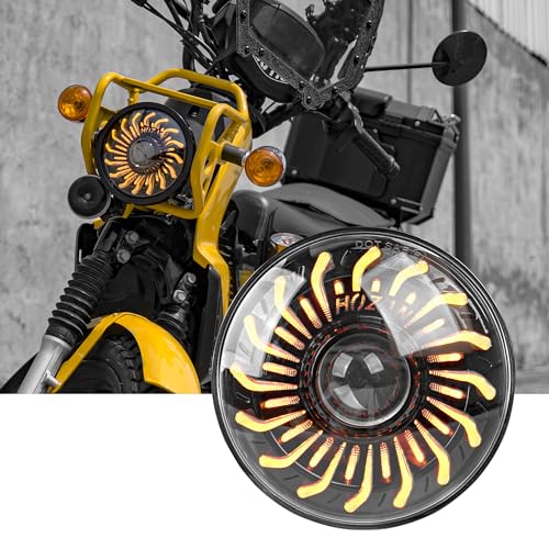 Amazon.co.jp: Fogocorss クロスカブCC110 LEDヘッドライト 5.75インチ