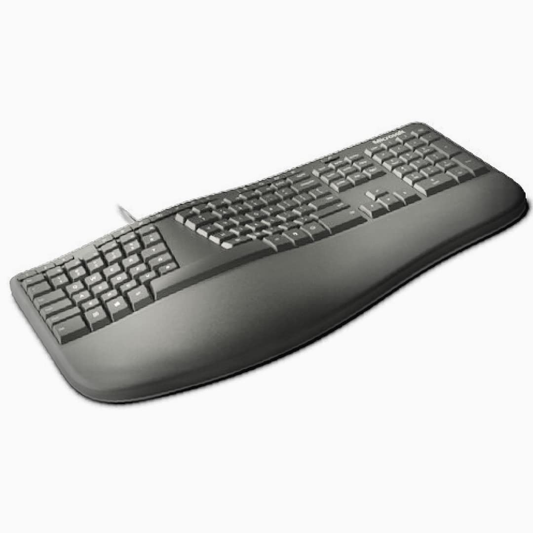 Amazon | Microsoft Ergonomic Keyboard (LXM-00001)【US Layout