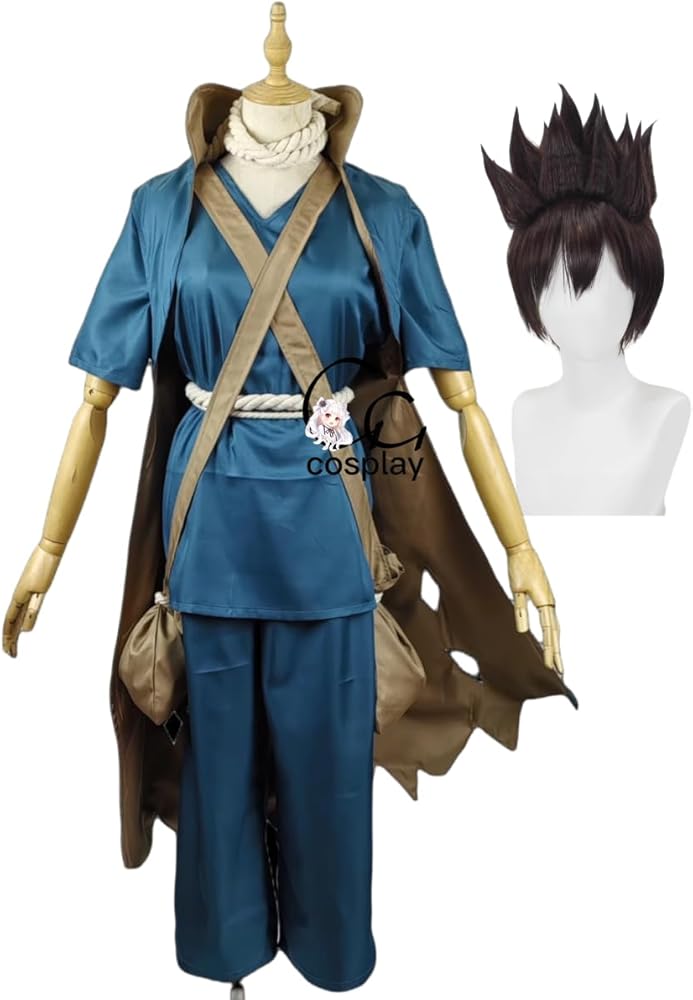 Amazon.co.jp: GGcosplay ドクターストーン Dr.STONE クロム コスプレ