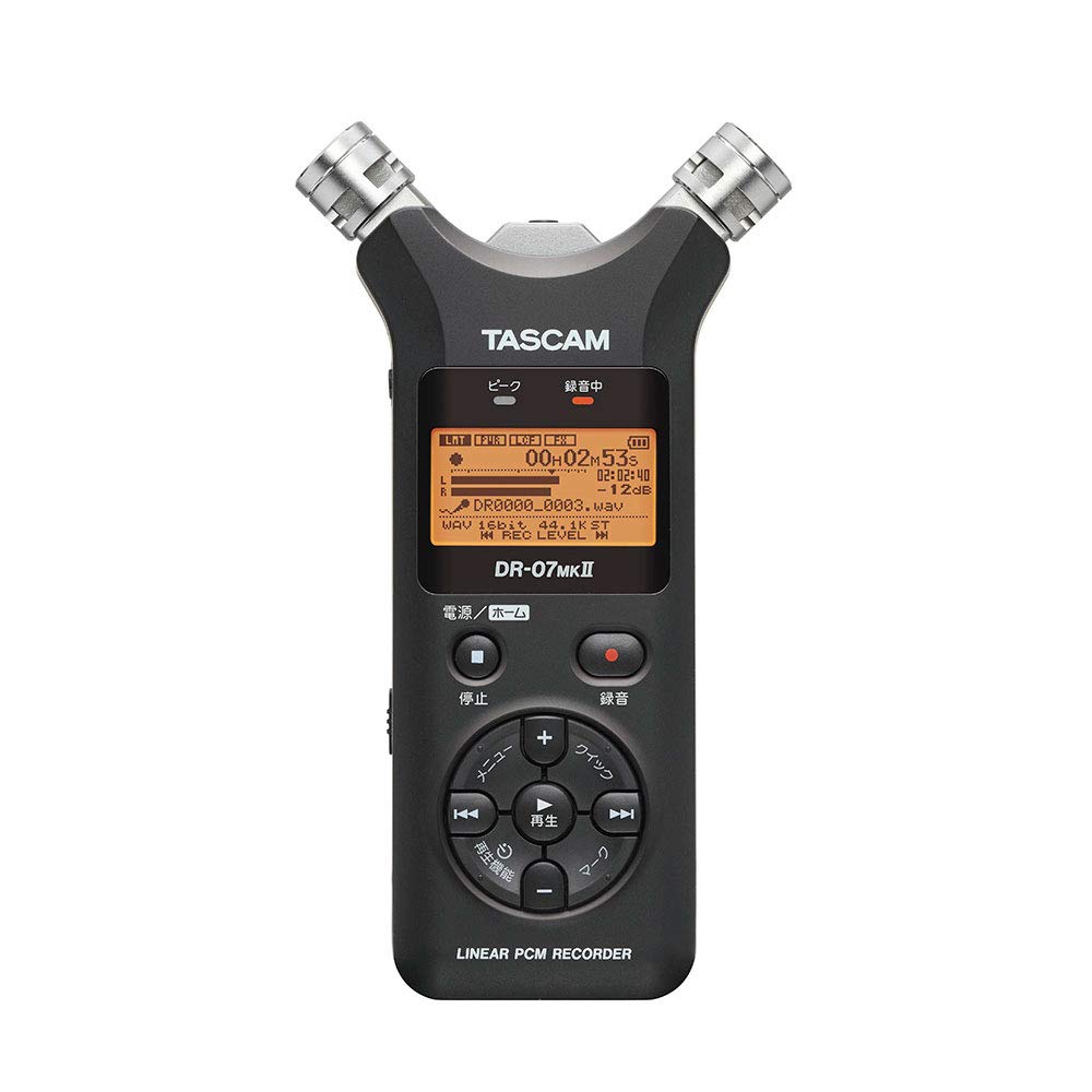 Amazon | TASCAM(タスカム) DR-07MK II VER2 リニアPCMレコーダー