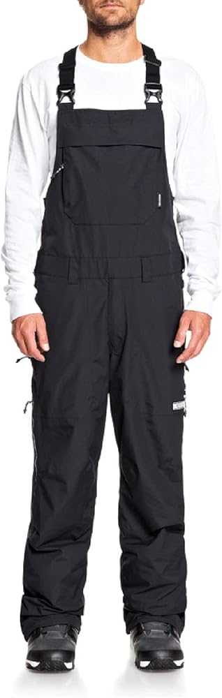Amazon.com : DC Brigade Bib Mens Snowboard Pants Black Sz M