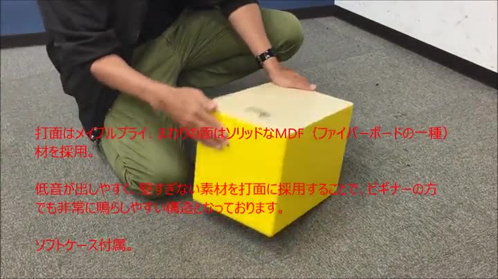 Amazon | Pearl パール カラー ボックス カホン ジュニア(ソフトケース