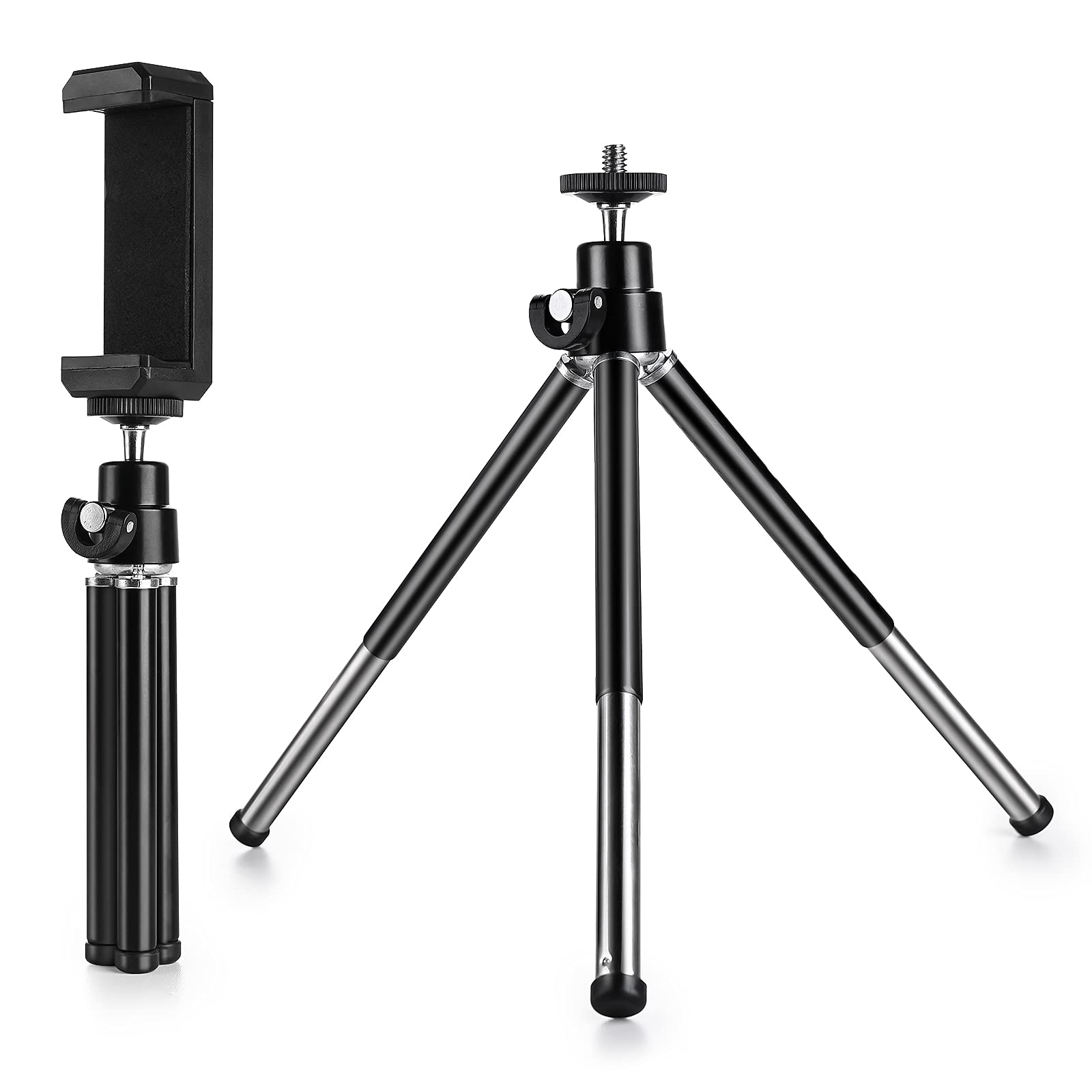 Amazon.com: Mini Tripod for Webcam and Phone, Metal Extendable