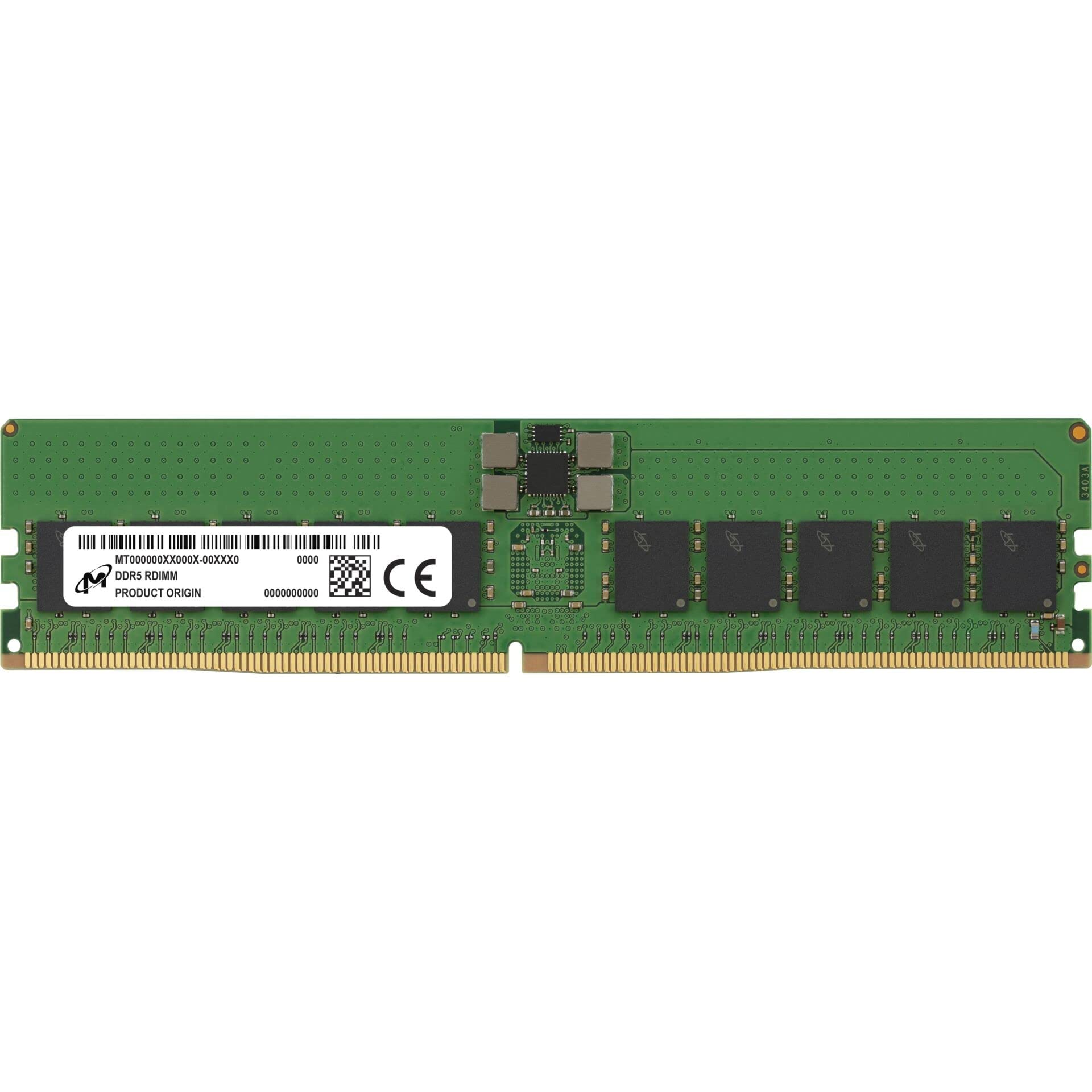 CRUCIAL Micron - DDR5 - Module - 32 GB - DIMM 288-pin - 4800 MHz