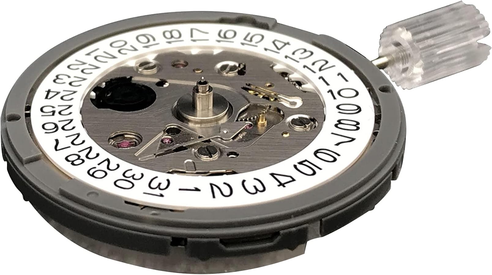 Amazon.co.jp: NH35A用自動巻きムーブメント、27.4mm 21,600bph 6 自動