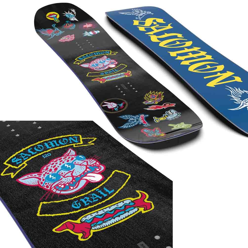 Amazon | スノーボード 板 子供 単品 サロモン GRAIL キッズ ジュニア