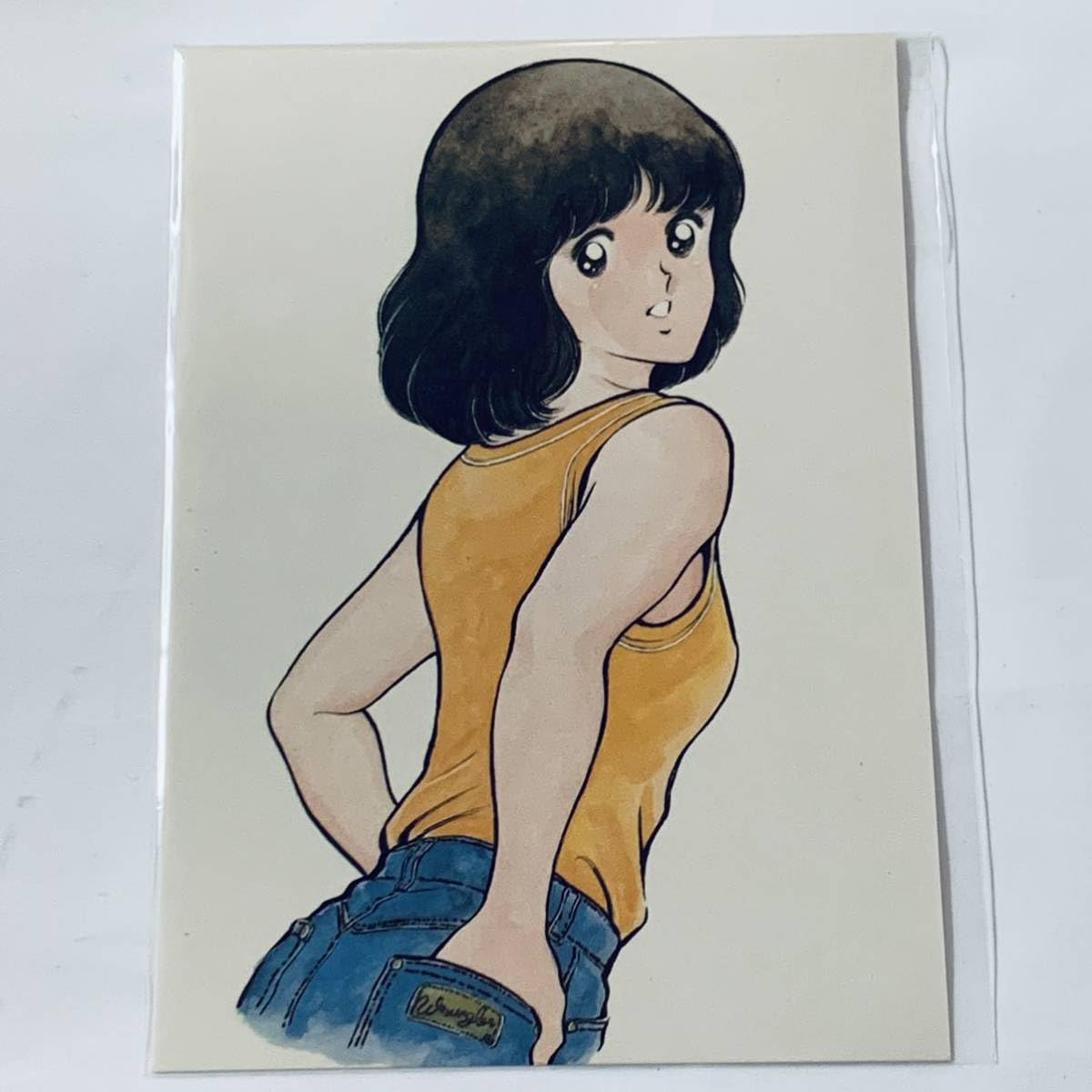 Amazon.co.jp: 超レア あだち充 タッチ ポストカード 浅倉南 上杉達也