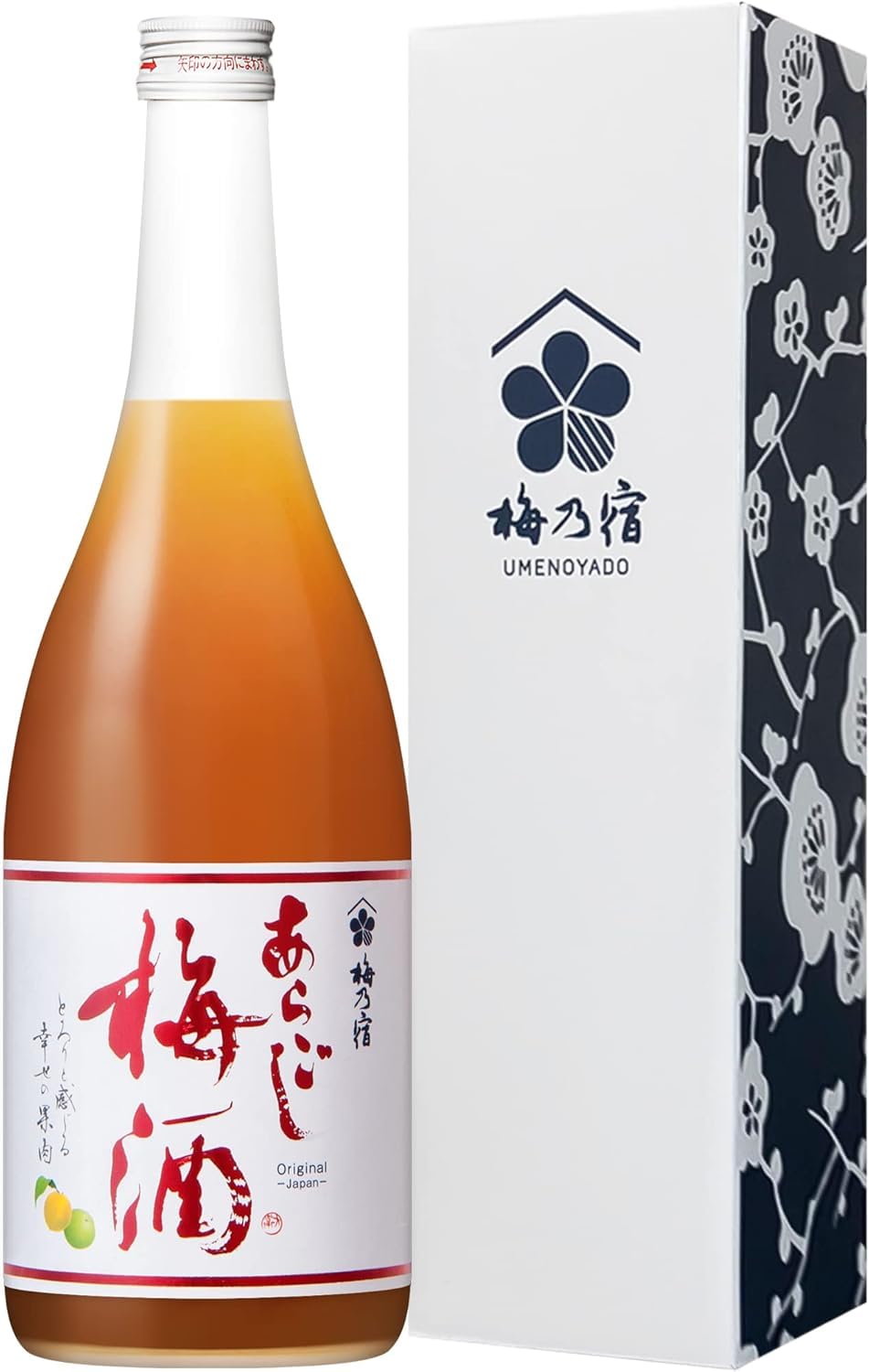 Amazon.co.jp: 梅乃宿 あらごし梅酒 720ml （Amazon限定ギフトBOX付き
