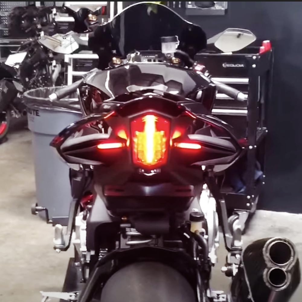 YZF-R1/R1M （'15-）ウインカー内蔵LEDテールランプ R6、R7 新型 YZF