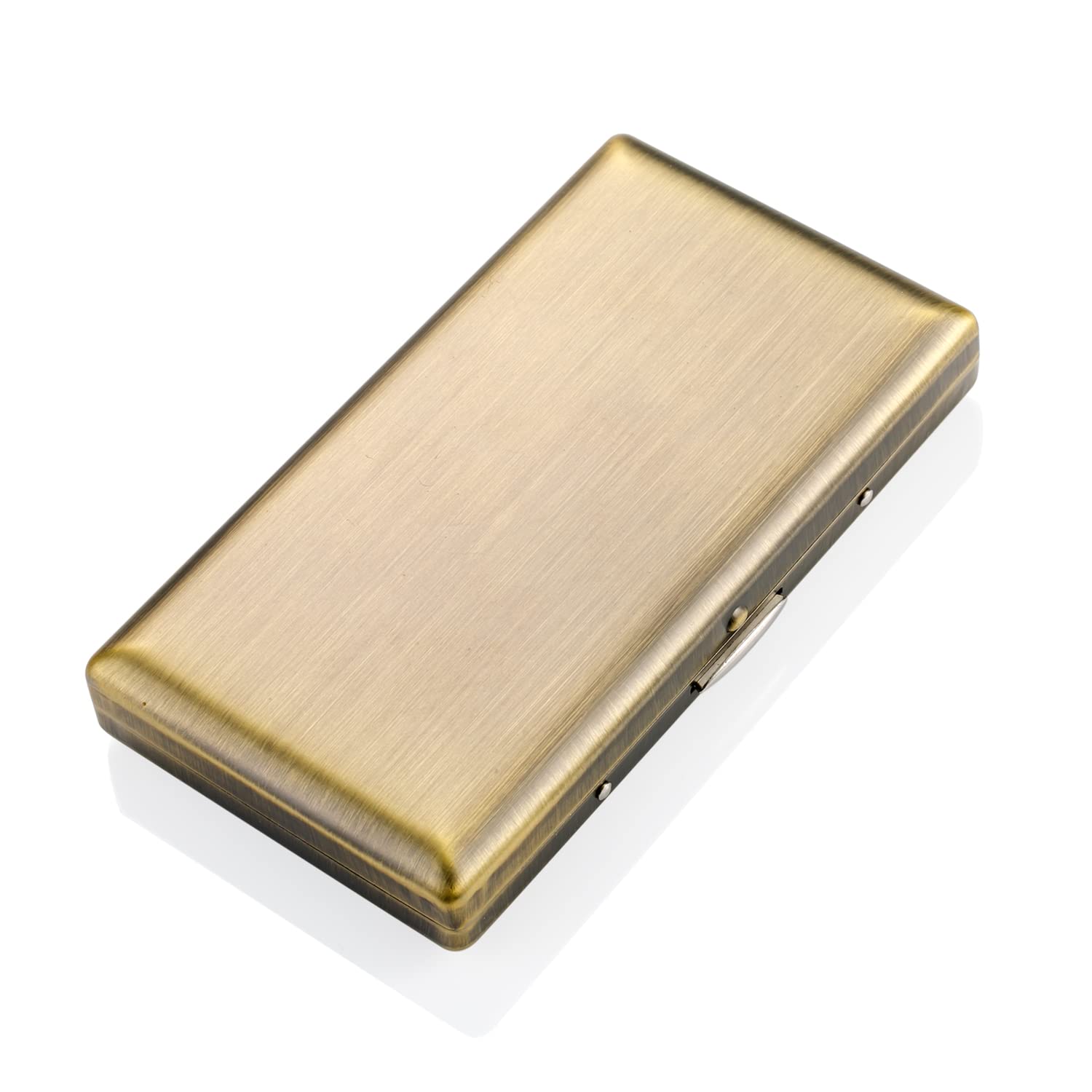 Vintage Ladies Men Cigarette Case Metal With Gift Box,Vintage