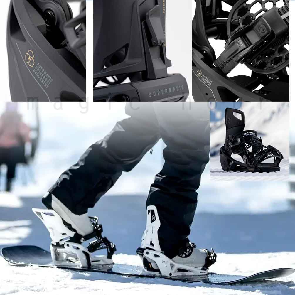 Amazon | スノーボード ビンディング ナイデッカー スーパーマチック