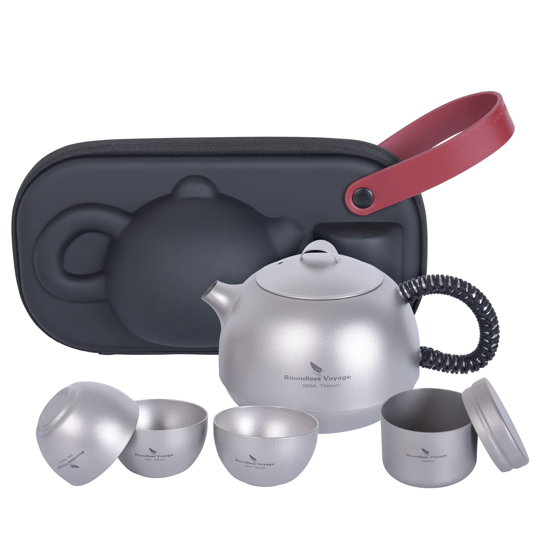 Amazon | Boundless Voyage チタン急須 ティーポット 茶漉し付き 純