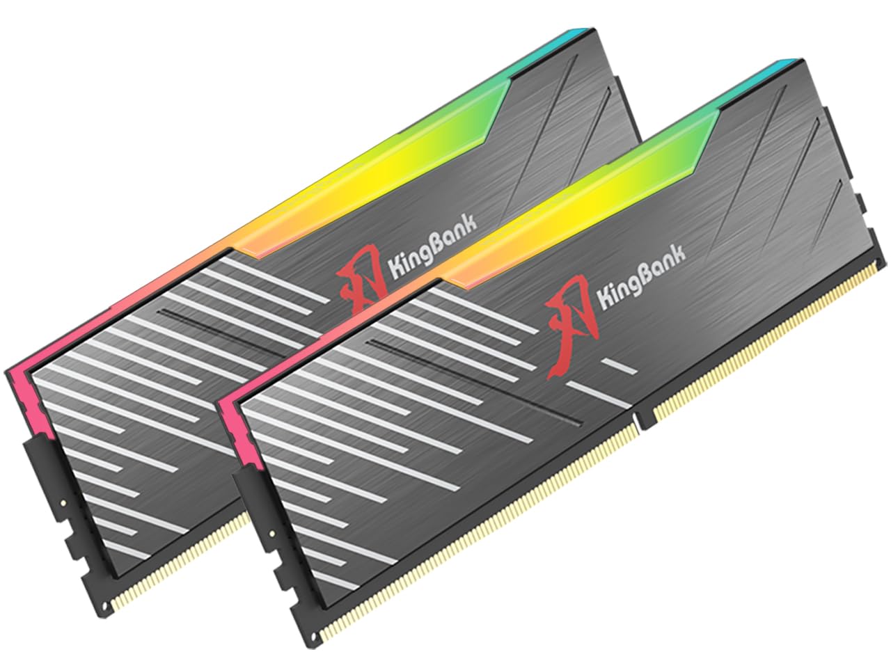 KingBank RGB Computer Desktop Memory Ram Hynix M-die DDR5 32GB