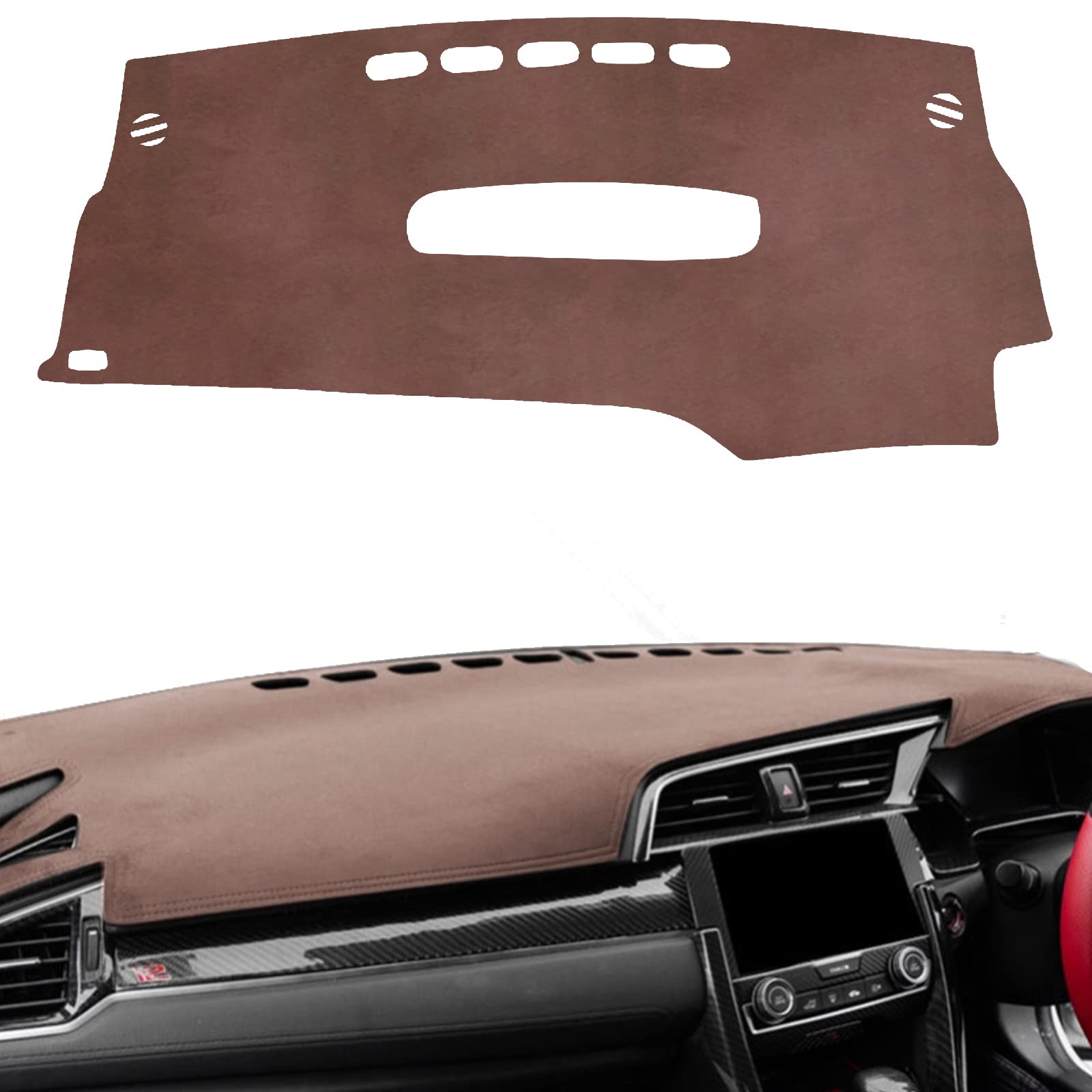 Amazon | 【2023新品】ダッシュボードマット スエード素材 PRIUS