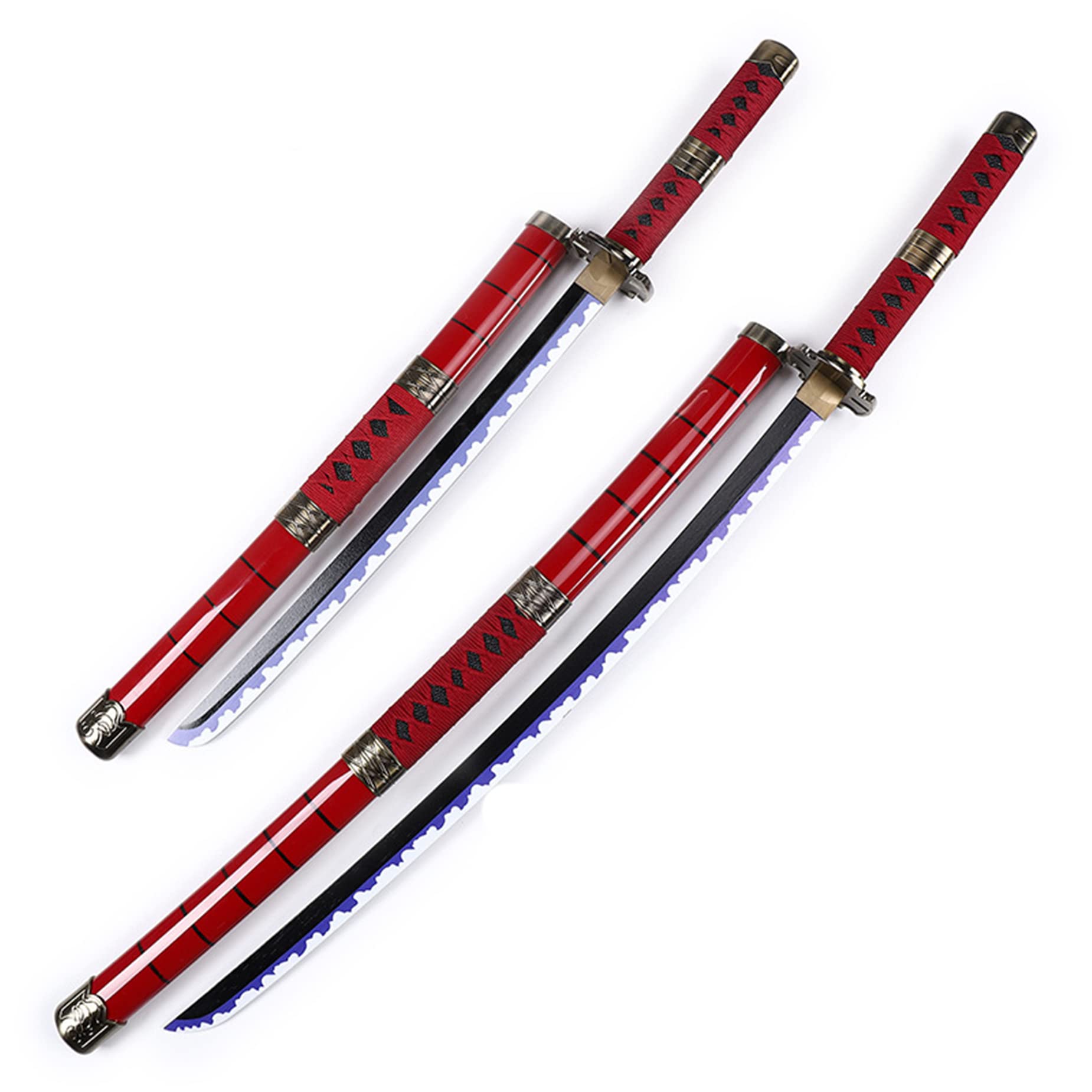 ワンピースシリーズ紫閻魔 模造刀 居合刀 武士道 ロールプレイ 手鍛造