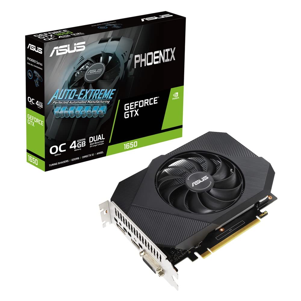 ASUS Graphics Card NVIDIA GeForce GTX 1650|4GB|GDDR6X|128bit|PCIE