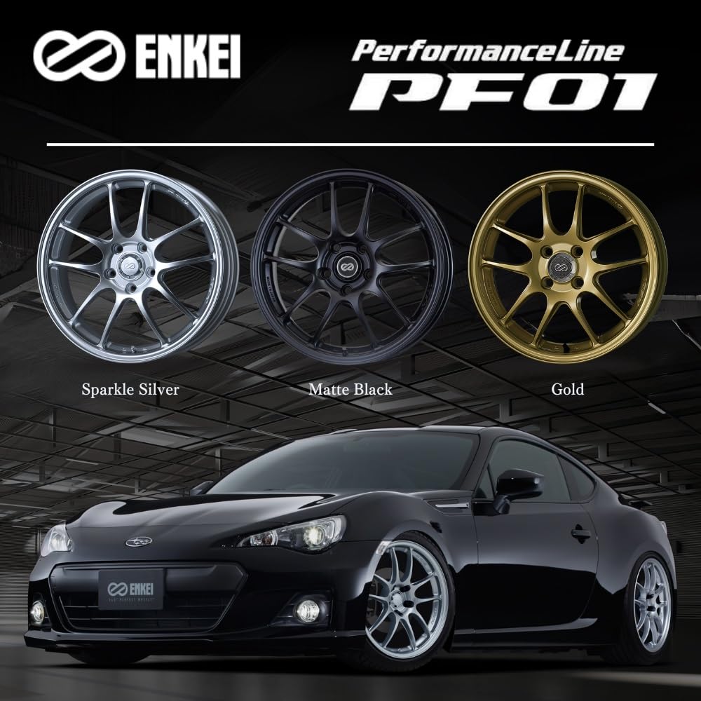 Amazon.co.jp: ENKEI エンケイ Performance Line PF01 17×6.5J 4H 100