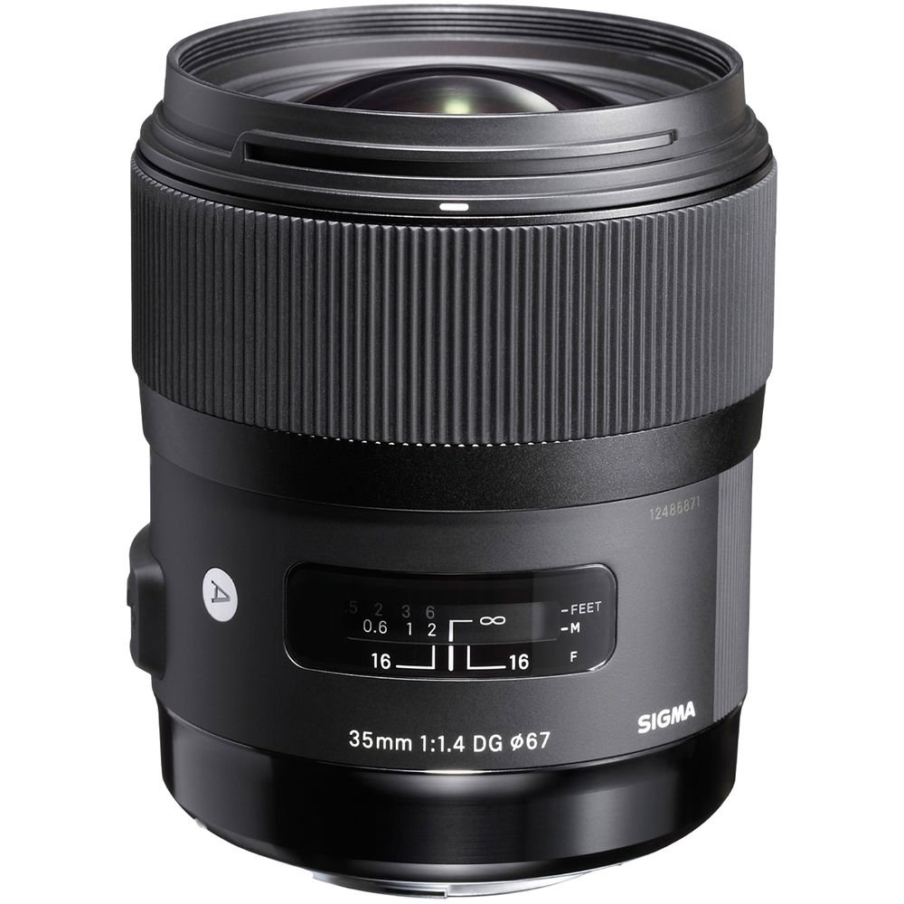 Amazon.com : Sigma 35mm F1.4 ART DG HSM Lens for Sony A : Camera