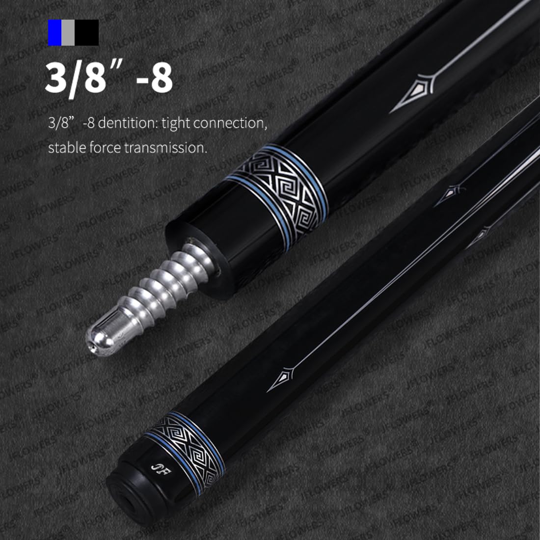 Amazon | Jflowers JF10-23F カーボンファイバープールキュー