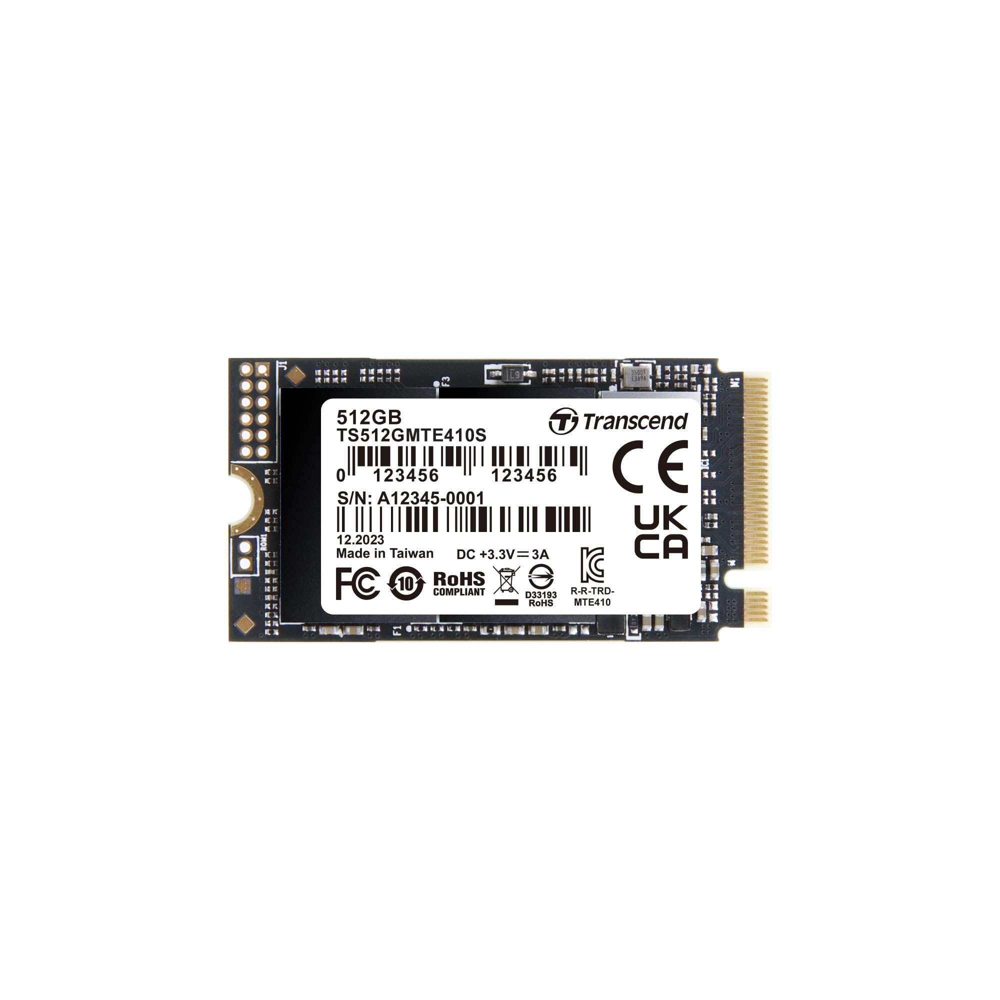 Amazon | トランセンド M.2 NVMe SSD 512GB 2242 PCIe Gen4×4 最大