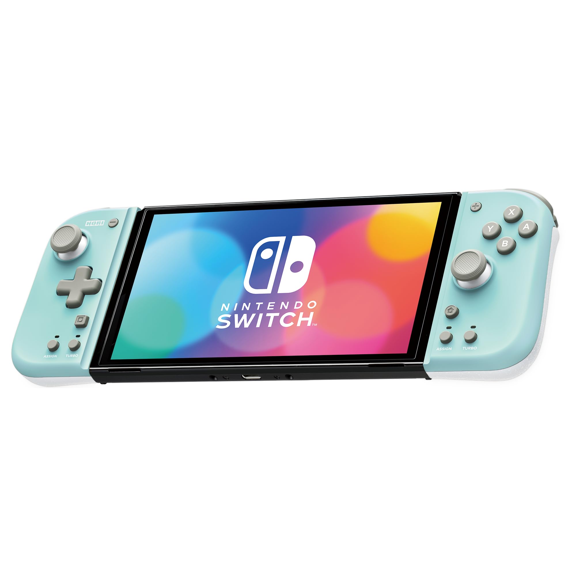 Amazon.com: HORI Nintendo Switch Split Pad Compact (Mint Green x