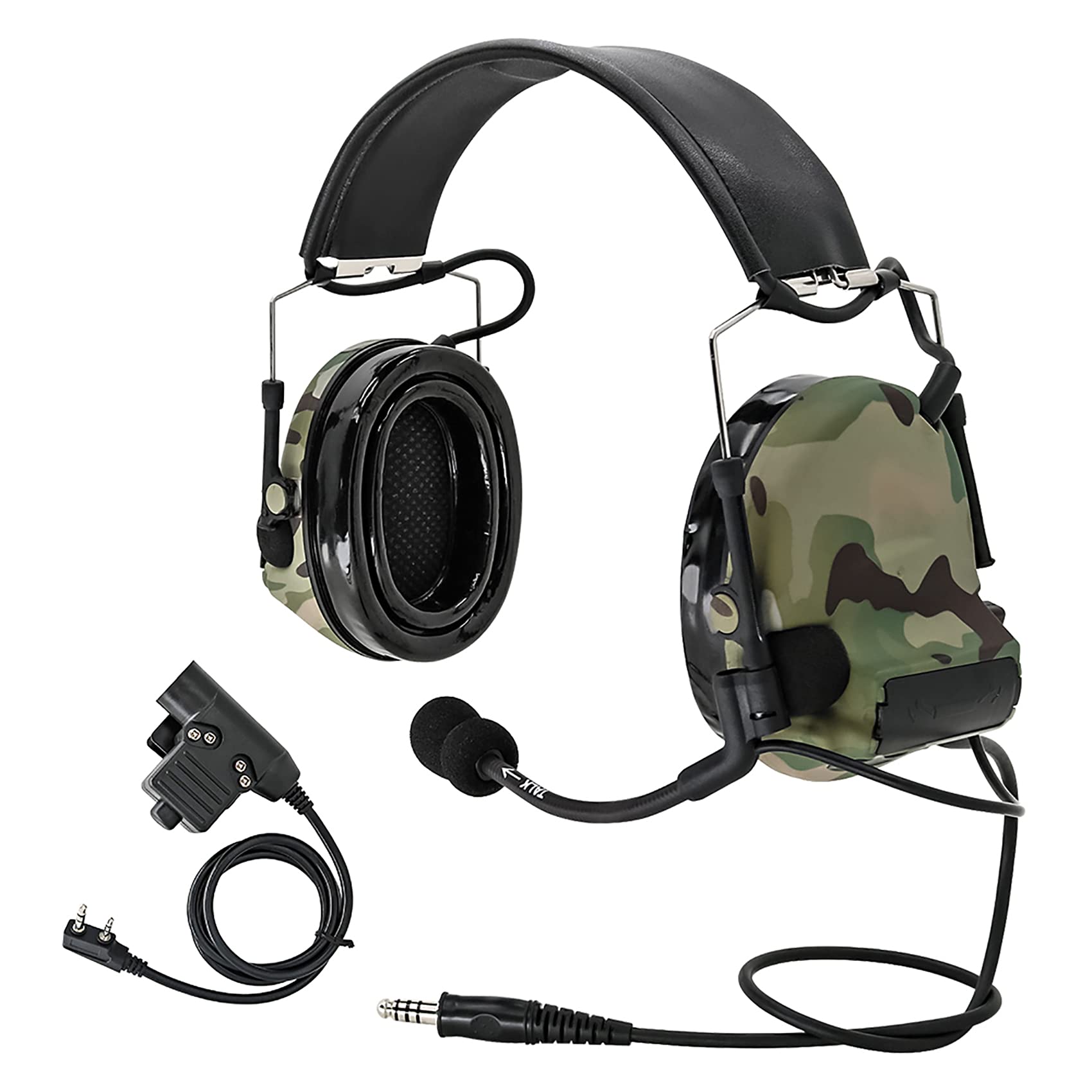 Amazon.co.jp: TS TAC-SKY タクティカルヘッドセット ComtaII III