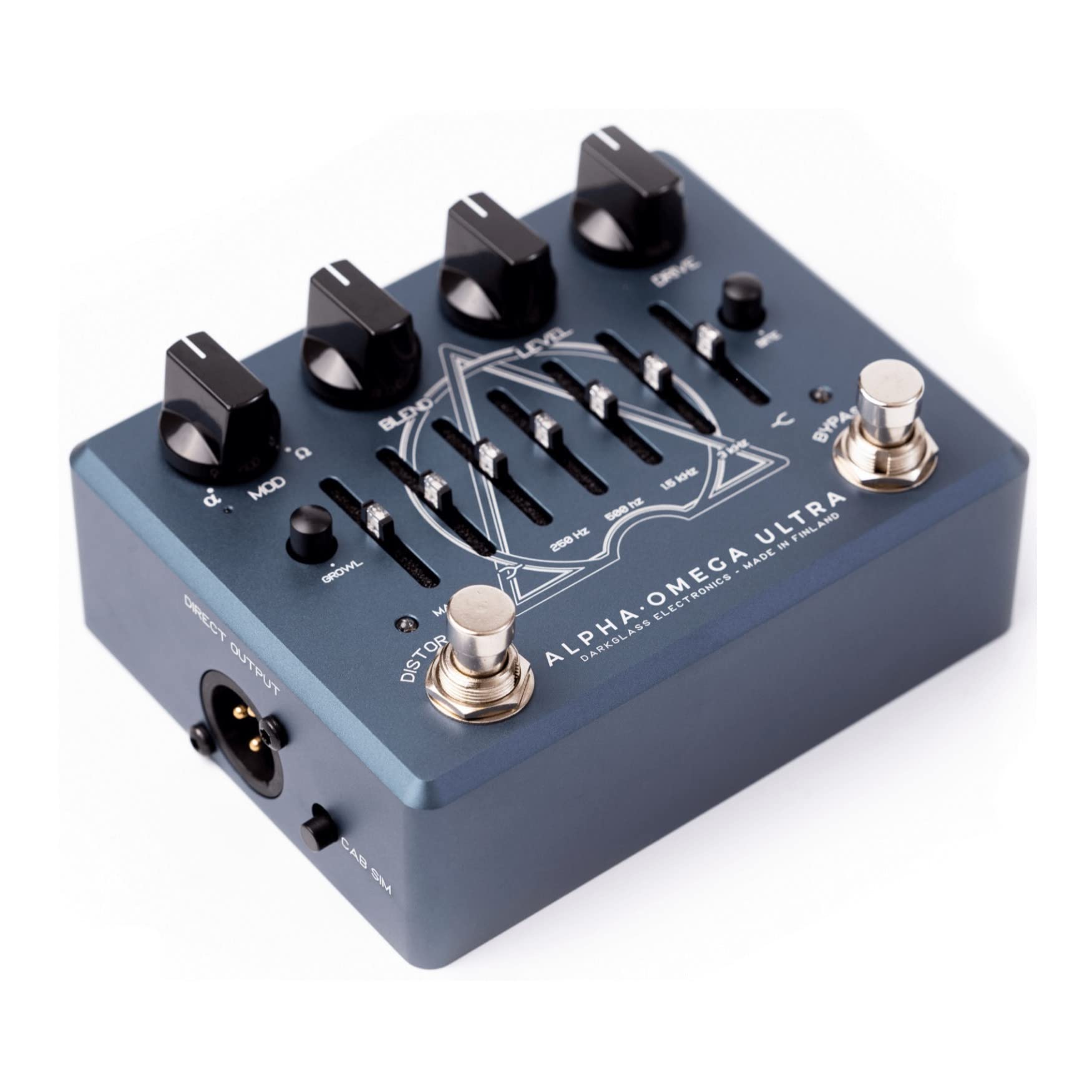 Amazon.com: Darkglass Alpha Omega Ultra Dual Bass Preamp/OD Pedal