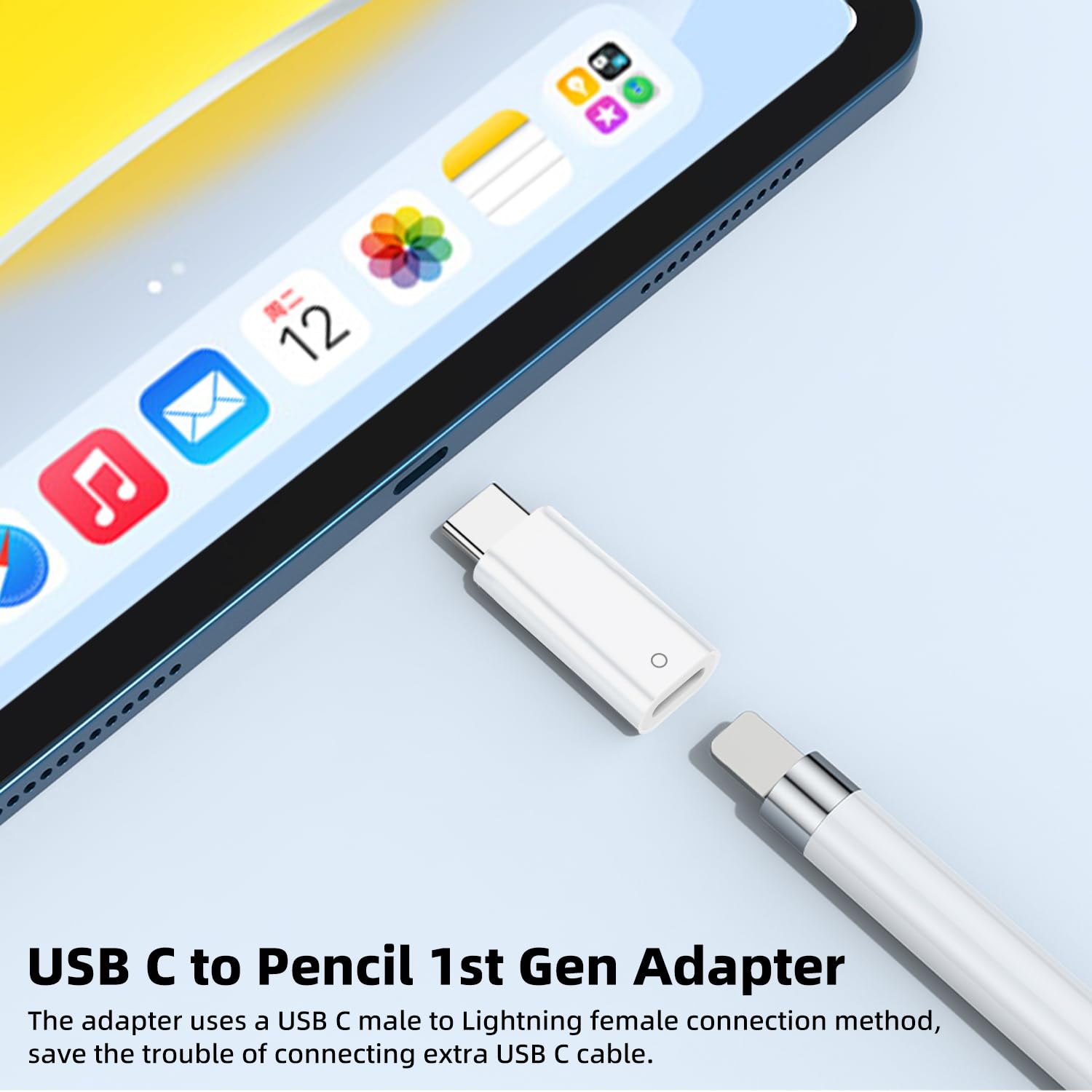 Amazon.com: AreMe USB C to Pencil Adapter Designed for Apple