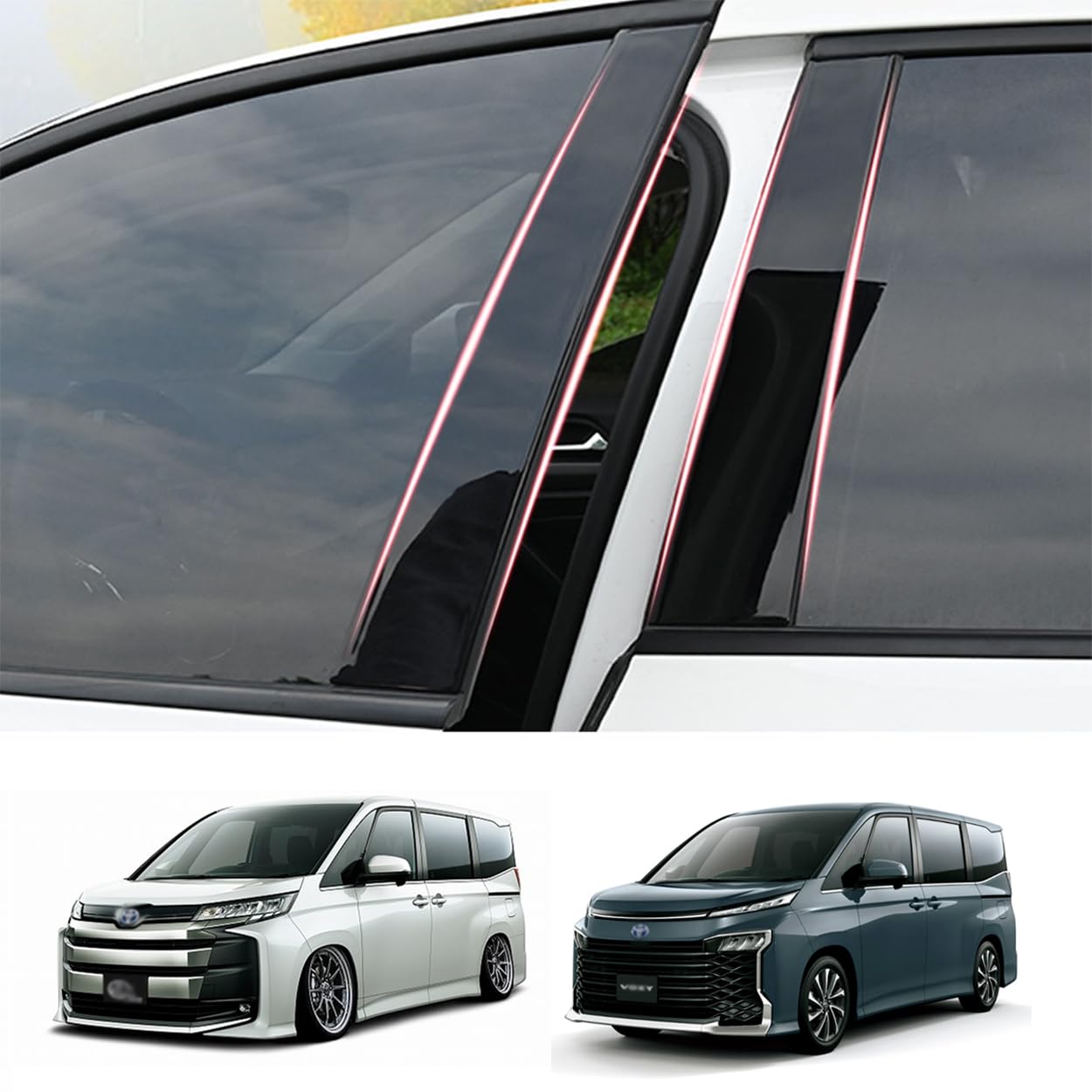 Amazon | ZdeduoCar トヨタ 専用設計 ヴォクシー ノア 90系 NOAH VOXY