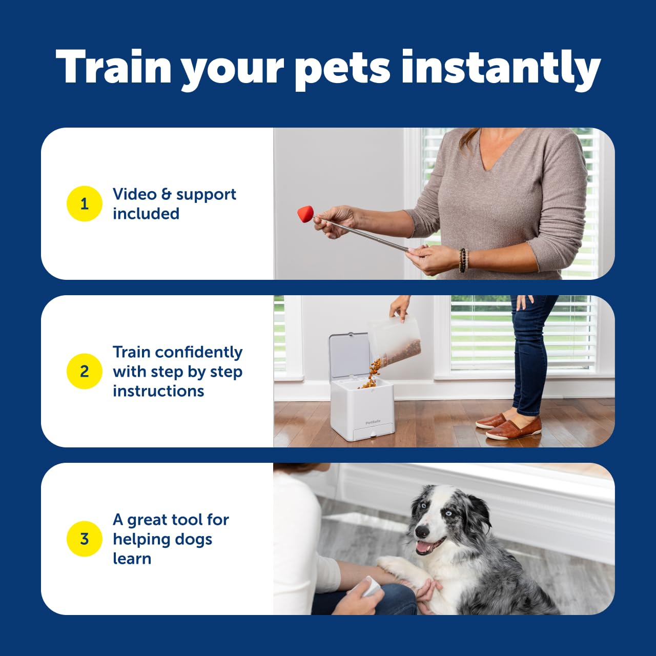 PetSafe Teach & Treat Remote Reward Trainer – Remote Treat