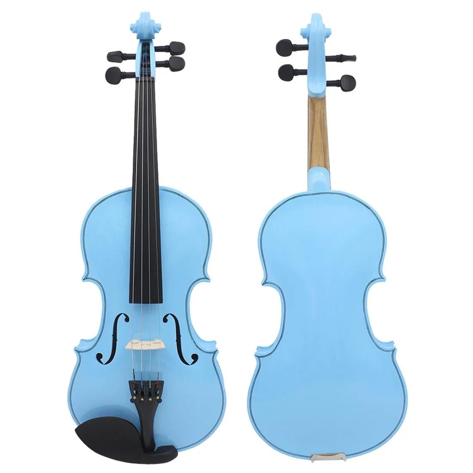 Amazon | バイオリン 楽器 4/4 バイオリン ライトブルー無垢材