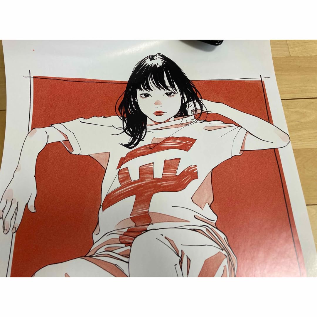 Amazon.co.jp: 古塔つみ atmos ポスター Sneaker GIRL コトウツミ