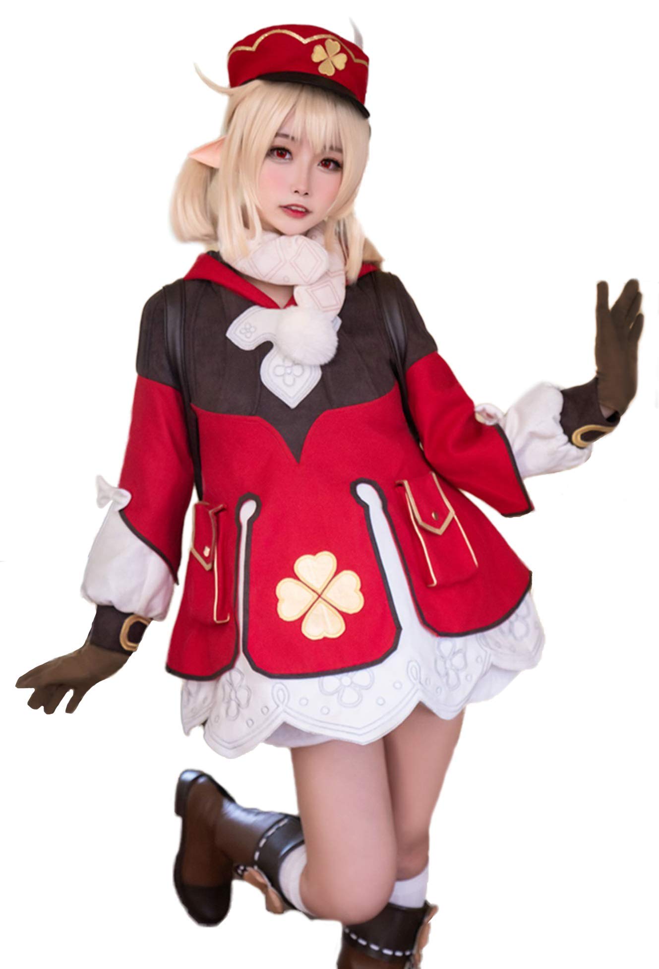 Amazon.co.jp: [milky time] 原神 クレー コスプレ コスチューム