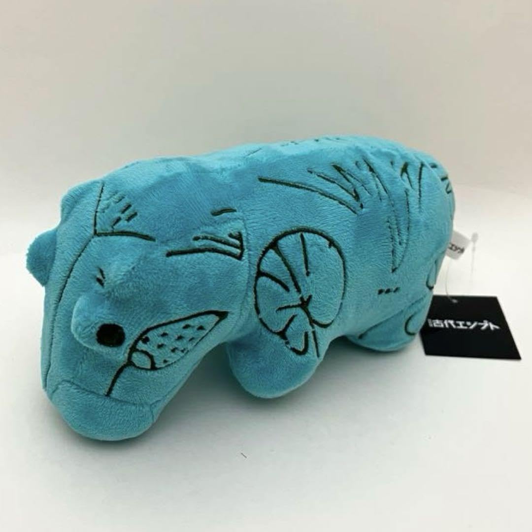 Amazon.co.jp: ꫛꫀꪝ 古代エジプト展 青いカバ ぬいぐるみ 大サイズ