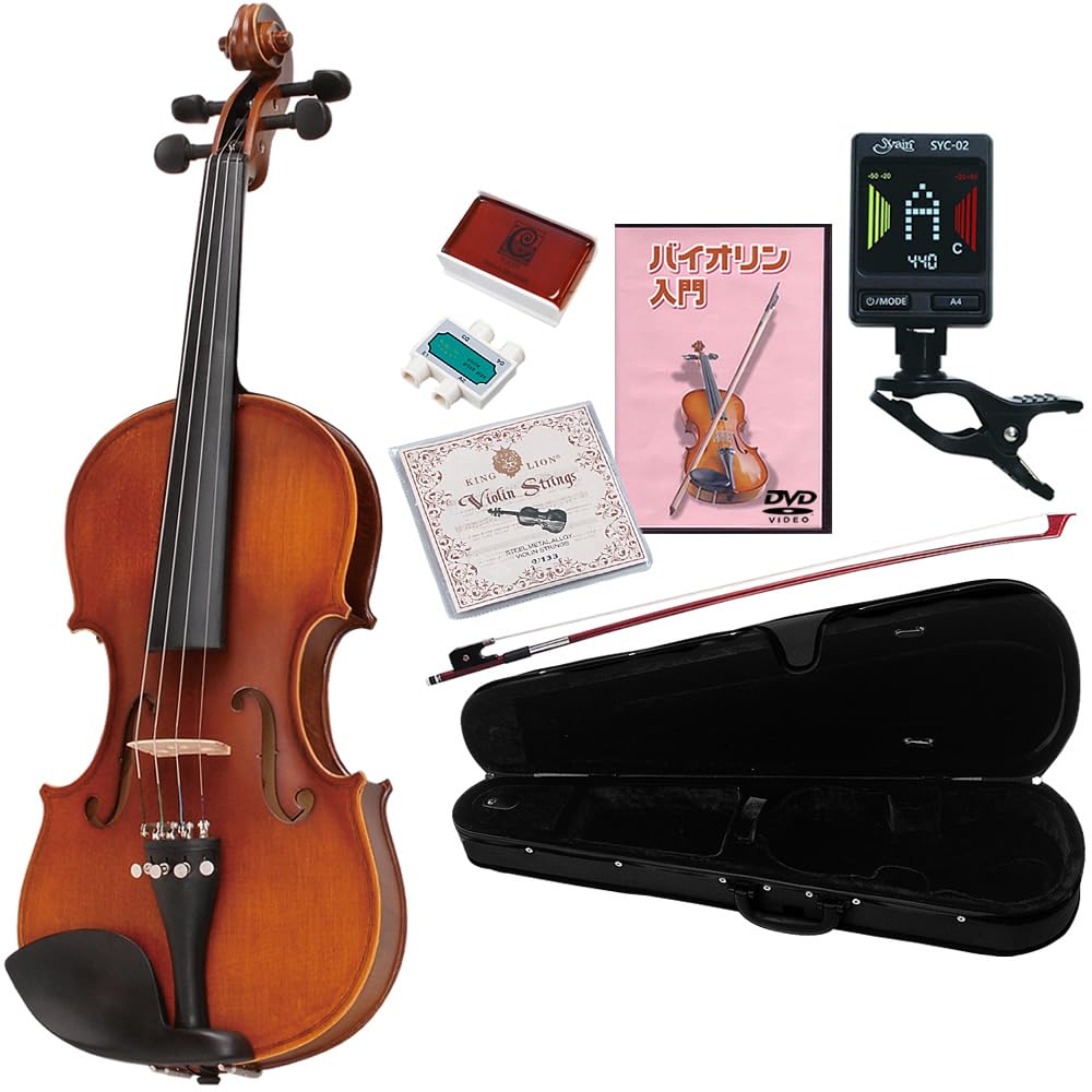 Amazon | Hallstatt ハルシュタット ヴァイオリン V-12/BR ブラウン 4