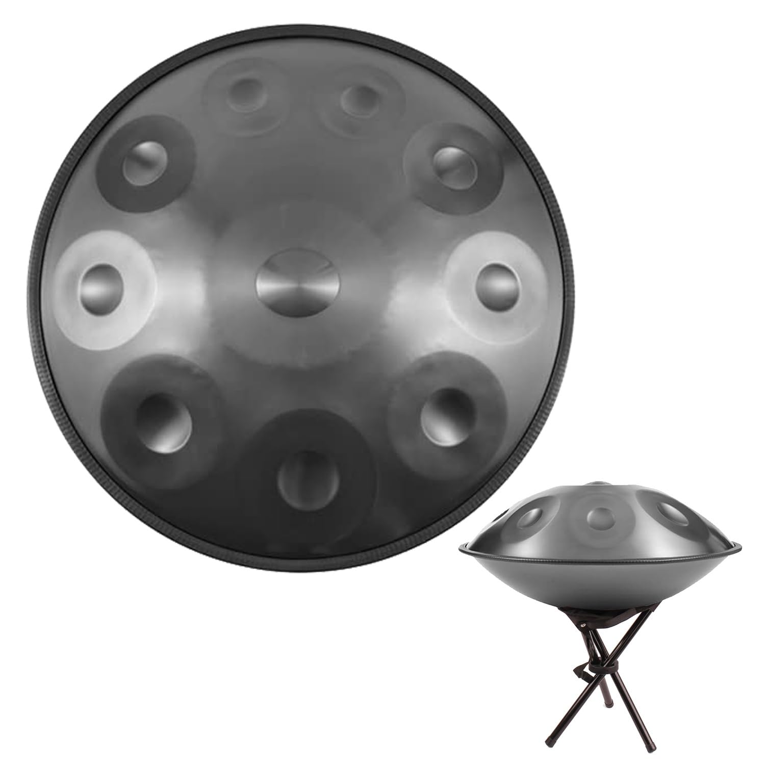 Amazon.co.jp: ハンドパン スチールドラム 9音/10音/12音 22インチ