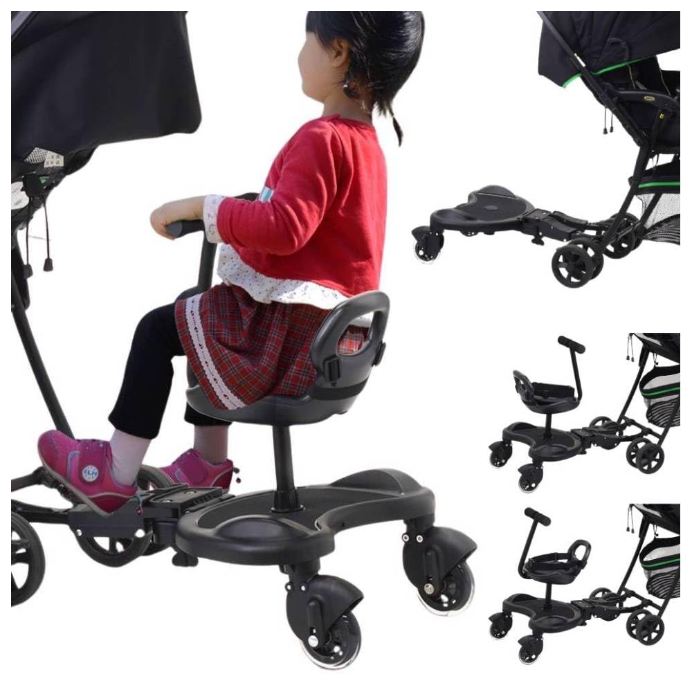 Amazon.co.jp: SUGGEST ベビーカーステップ 2WAY ハンドル付き