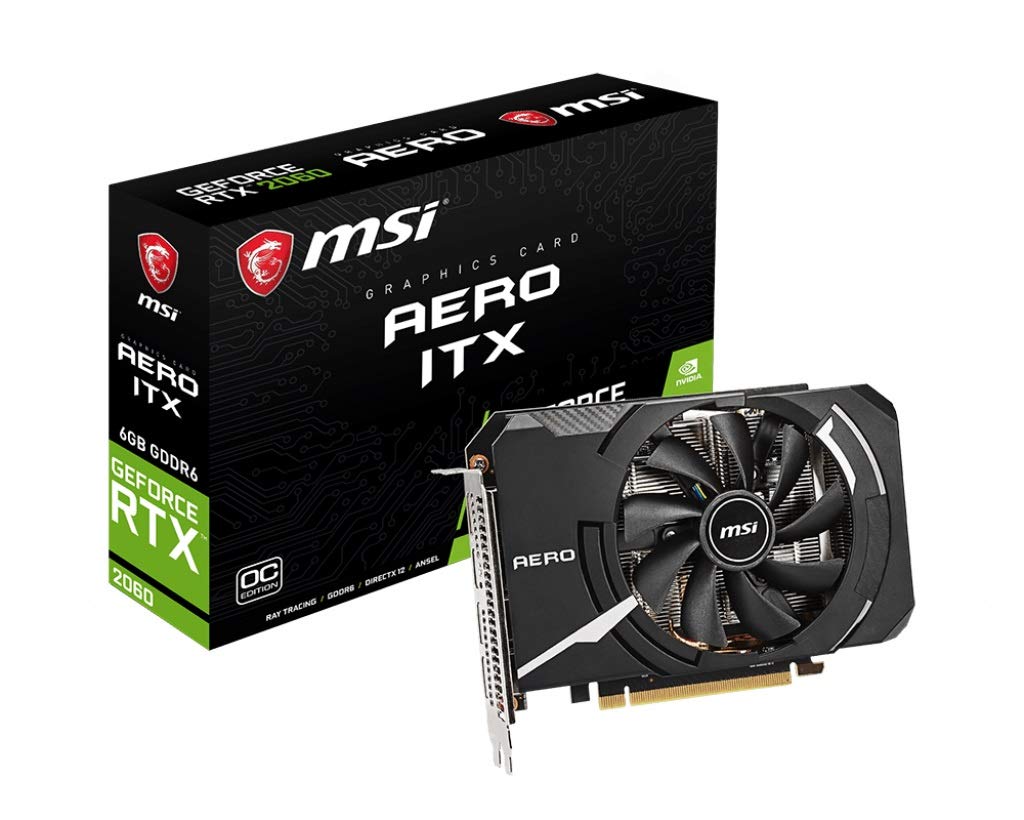Amazon.co.jp: MSI GeForce RTX 2060 AERO ITX 6G OC グラフィック