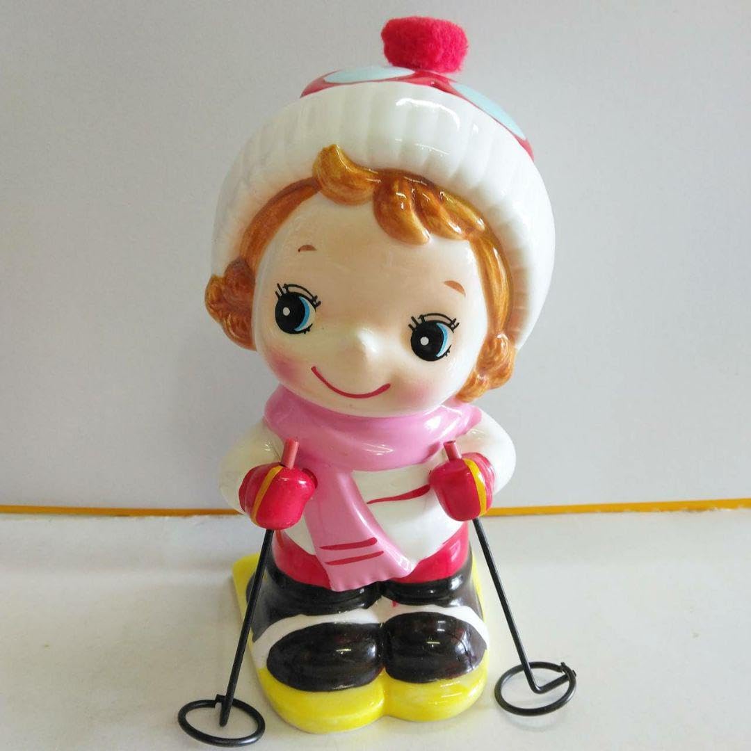 Amazon.co.jp: 内藤ルネ 陶器 貯金箱 : ホビー